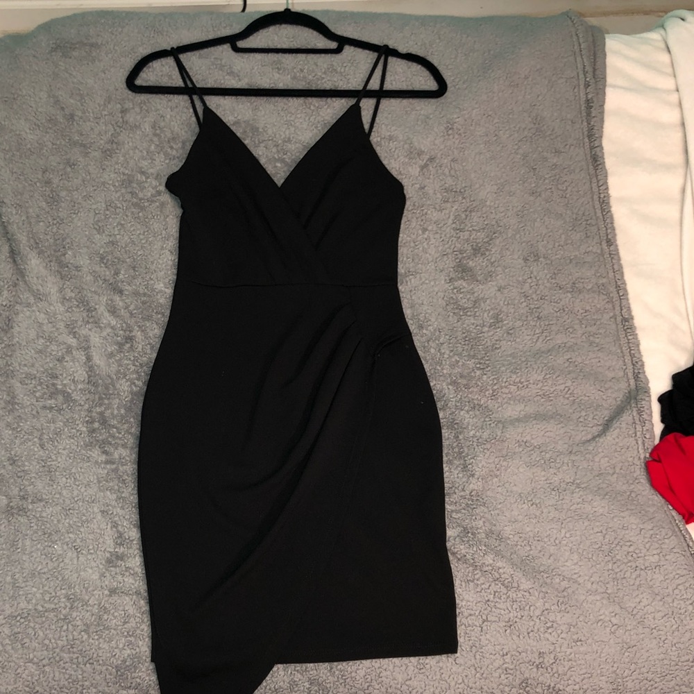 black dress